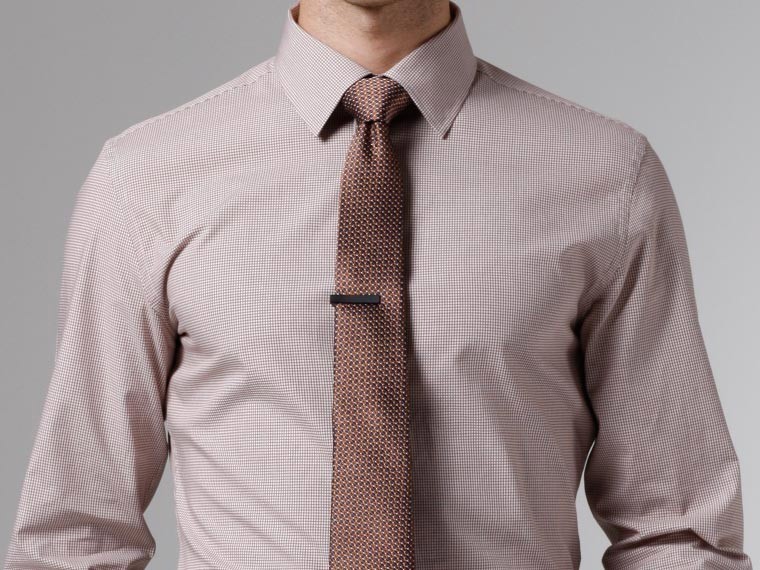 Brown Check Shirt